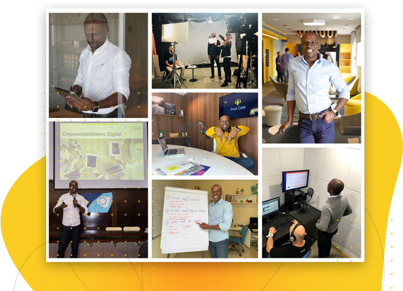 Galeria de várias fotos do André Alves profissionalmente